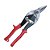 TESOURA P/ CORTAR CHAPAS TIPO AVIAÇÃO 10" ESQUERDA BREMEN 4720 - Imagem 1
