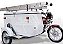 CARROCERIA SIDECAR PARA MOTO COM TAMPA E PORTA ESCADA MARCA SAIDBRASIL - Imagem 1
