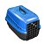 Caixa De Transporte Cão Cachorro Gato Pequena Azul N. 02 - Imagem 1