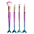 Kit de Pincéis Sereia Maquiagem Make up - Cores Sortidas - Imagem 1