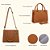 Bolsa Feminina Transversal Com Alça Removível Schiareli 8150 - Imagem 2