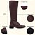 Bota Feminina Cano Longo Montaria Schiareli 11070 - Imagem 2