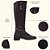 Bota Feminina Cano Longo Montaria Schiareli 11080 - Imagem 2