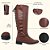 Bota Feminina Cano Longo Montaria Schiareli 11653 - Imagem 2