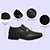 Kit Sapato Social Masculino Preto Com Cinto Para Formatura Daminho Schiareli 445 - Imagem 2