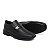 Kit Sapato Social Masculino Preto Com Cinto Para Formatura Daminho Schiareli 445 - Imagem 5