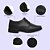 Sapato Social Menino Infantil Criança Masculino Preto Daminho Formatura Schiareli 447 - Imagem 2