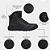 Bota Coturno Masculino Militar Tática Couro Schiareli 956 - Imagem 9