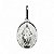 Pingente de Prata Nossa Senhora das Graças Oval 15x11mm - Imagem 1