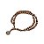 Pulseira Terço De São Bento Madeira Imbuia 4mm - Imagem 3
