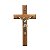 Crucifixo Madeira 9cm Parede - Imagem 1