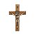Crucifixo Madeira 7cm Com São Bento - Imagem 1