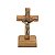 Crucifixo Madeira Mesa 7cm Com São Bento - Imagem 1