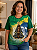 Camiseta Tradicional Nossa Senhora Aparecida Verde Bandeira Sabatini - Imagem 2
