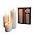 Trio de Velas Cilíndricas 5cm, 10cm E 15cm Decoração Festas - Imagem 5