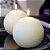 Velas Bola Branca 4 Unidades 6 Cm - Imagem 2
