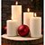 Vela Decorativa Cilíndrica 8cm X 20 Cm Pilar Decoração - Imagem 6