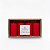Vela Decorativa Vermelha 4 uni 6cm Decoração - Imagem 1