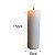Vela cilíndrica 2 unidades  5x15 - Imagem 3