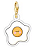 Charm ovo sorridente - Imagem 1