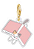 Charm gatinha leitora - Imagem 1