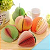 Bloquinho 3D frutas - Imagem 1