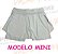Shorts Mini-Saia Branco Tam. único - Imagem 3