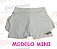 Shorts Mini-Saia Branco Tam. único - Imagem 1