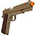 Pistola Airsoft Rossi 1911 KWC 6mm Esferas de Alumínio Bege - Imagem 5