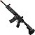 Rifle AEG Rossi Airsoft HK 416-L Neptune Elet. BBs Bateria - Imagem 2