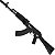 Rifle Kalashnikov AK101 full metal 4,5m + C02 Loader e Capa - Imagem 4