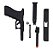 Pistola Airsoft A Gás Qgk R17 Gbb Blowback Glock Com Recuo - Imagem 13