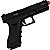 Pistola Airsoft A Gás Qgk R17 Gbb Blowback Glock Com Recuo - Imagem 2