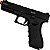 Pistola Airsoft A Gás Qgk R17 Gbb Blowback Glock Com Recuo - Imagem 3