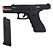 Pistola Airsoft A Gás Qgk R17 Gbb Blowback Glock Com Recuo - Imagem 9