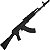 Rifle Kalashnikov AK101 Full Metal Co2 4,5m Esferas e Loader - Imagem 9