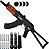 Rifle Pressão Full Metal AKS74U Kalashnikov 4.5m Co2 Loader - Imagem 1