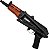 Rifle Pressão Full Metal AKS74U Kalashnikov 4.5m Co2 Loader - Imagem 6