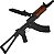 Rifle Pressão Full Metal AKS74U Kalashnikov 4.5m Loader Capa - Imagem 4