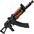 Rifle Pressão Full Metal AKS74U Kalashnikov 4.5m Loader Capa - Imagem 5
