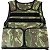 Colete Camuflado Airsoft Loja Blowback Ajustável com Velcro - Imagem 1