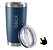 Copo Térmico Gluck Lucky Night Blue Aço Inox 591ml C/ Tampa Cor Azul - Imagem 1