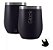 Copo Térmico Gluck Spirit Aço Inox Black Lançamento 354ml - Imagem 1