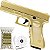 Pistola Airsoft GK-V20 Gold Full Metal Mola 6mm Vigor Rossi - Imagem 1