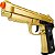 Pistola Airsoft Pt92 V22 Metal Gold Vigor 6mm Mola BBs LBB - Imagem 4