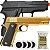 2 Pistolas Airsoft 1911 V14 Metal e P226 V12 Metal Rossi Spring - Imagem 1
