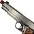 Pistola Airsoft Rossi1911 Silver Wood 6mm Gbb Blowback Metal - Imagem 8