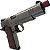 Pistola Airsoft Rossi1911 Silver Wood 6mm Gbb Blowback Metal - Imagem 3