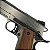 Pistola Airsoft Rossi1911 Silver Wood 6mm Gbb Blowback Metal - Imagem 7