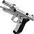 Pistola de Airgun Rossi M92 4,5mm CO2 Blowback Metal Silver - Imagem 7